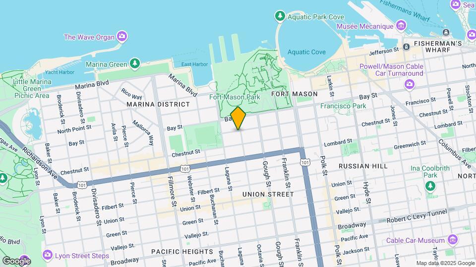 3255-3257 Octavia St Mapa y Detalles de la Ubicación