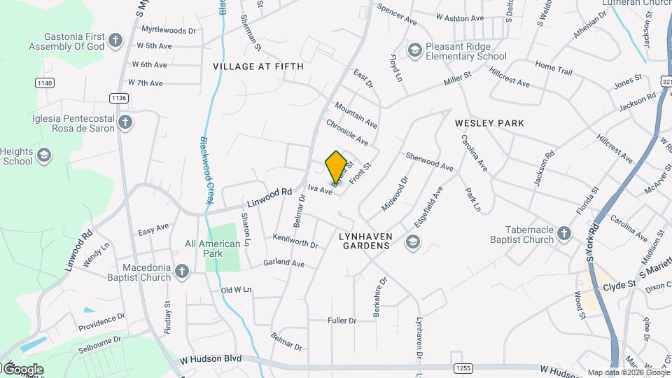 1204 Iva Ave Map and Location Details