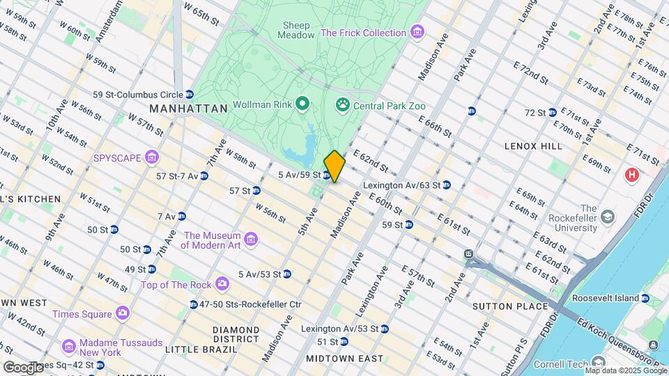 781 5th Ave Map and Location Details