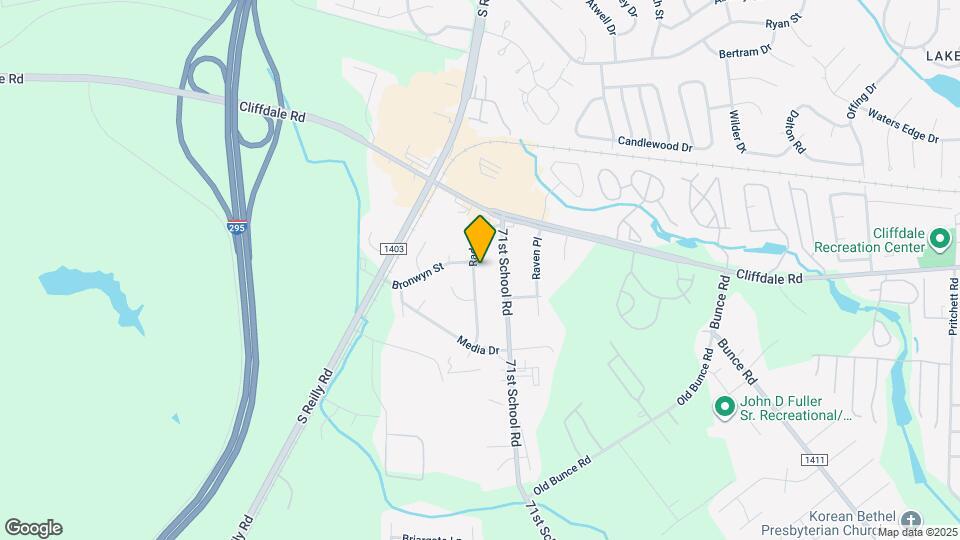 6937 Radnor St Map and Location Details