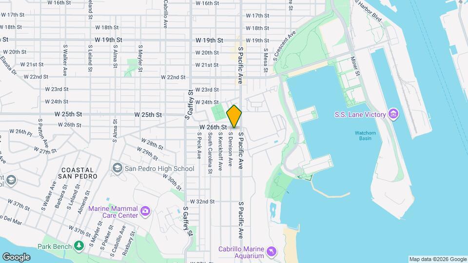 2612 S Denison Ave Map and Location Details