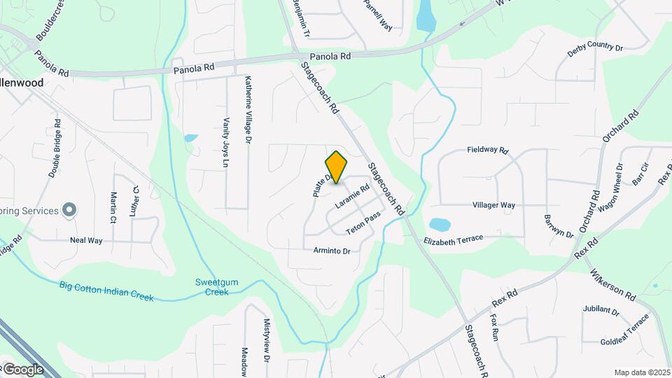 3746 Natrona Ct Map and Location Details