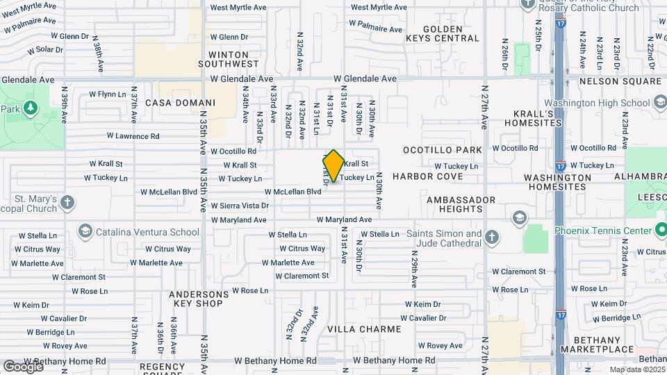 3108 W McLellan Blvd Map and Location Details