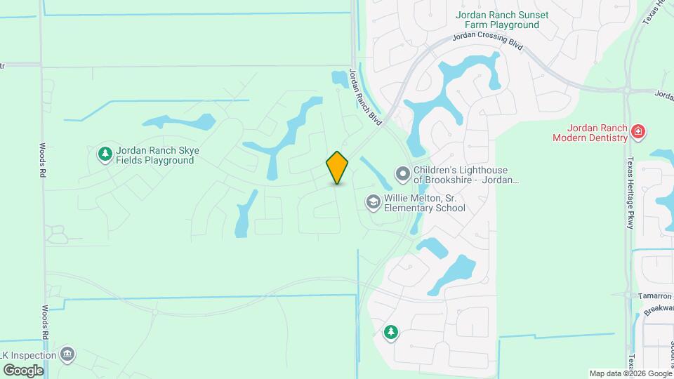 2819 Orange Leaf Dr Map and Location Details