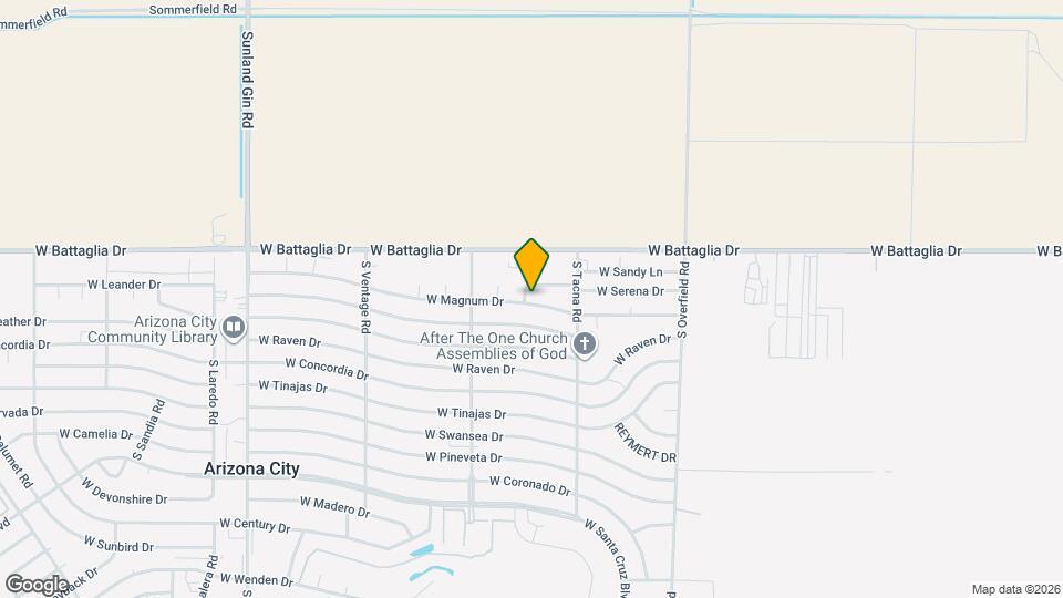 8590 W Magnum Dr, Unit A Mapa y Detalles de la Ubicación