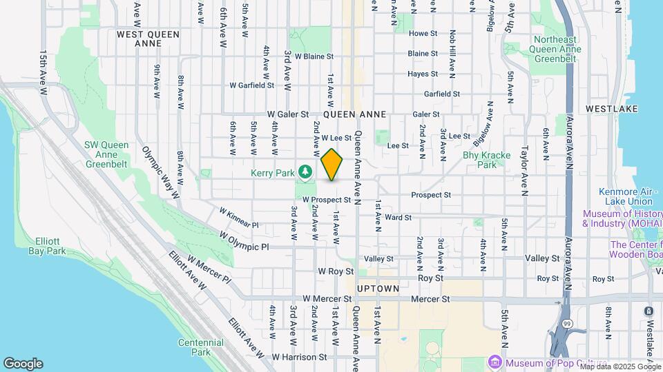 105 W Highlind Dr Mapa y Detalles de la Ubicación
