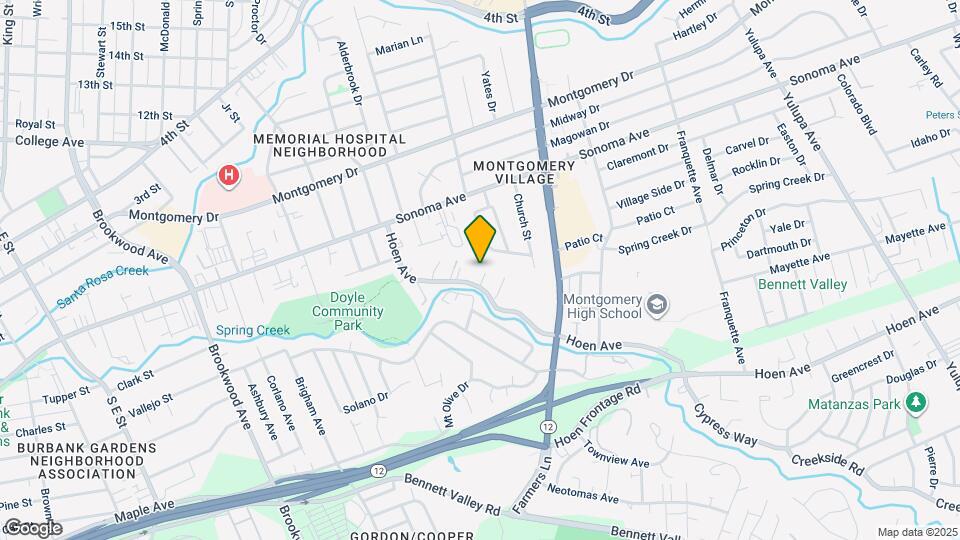 2063 Hoen Ave Map and Location Details