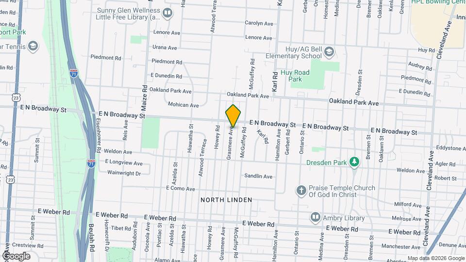 3120 Grasmere Ave Mapa y Detalles de la Ubicación