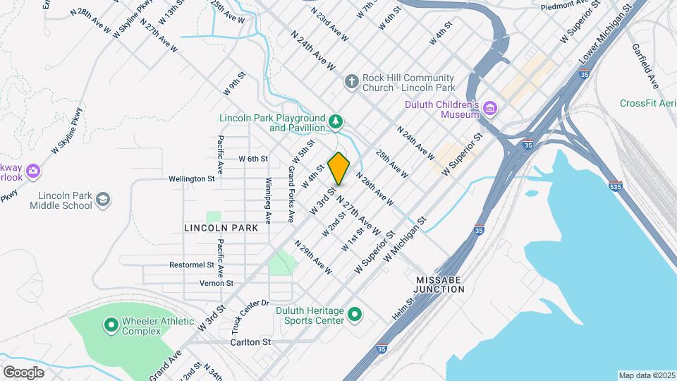 2628 W 3rd St Map and Location Details