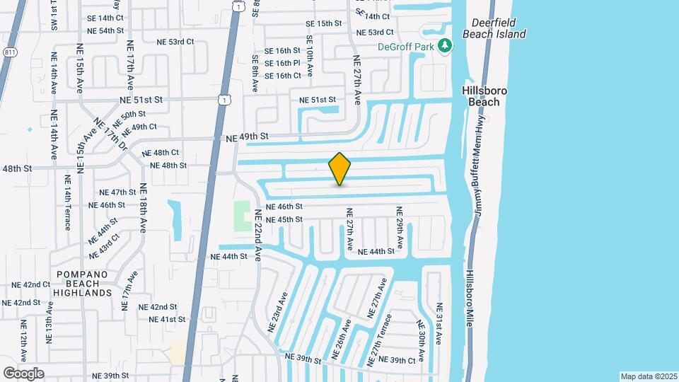 2650 NE 47th St Map and Location Details