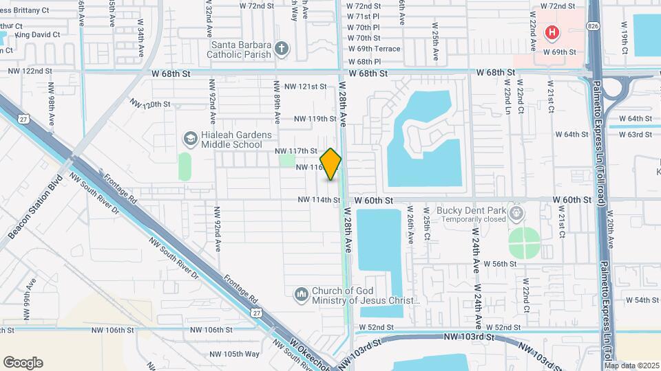 11465 NW 87th Pl Map and Location Details