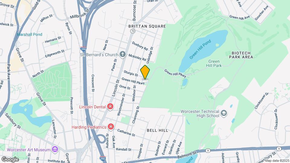 109 Green Hill Pkwy Map and Location Details