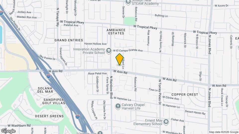 5631 Gilbert Ln Map and Location Details