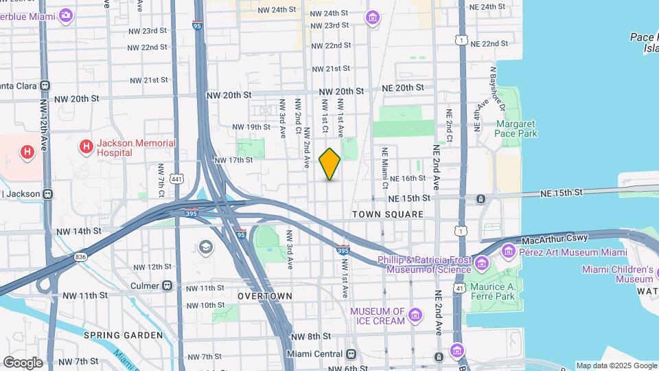 1541 NW 1st Ct Map and Location Details