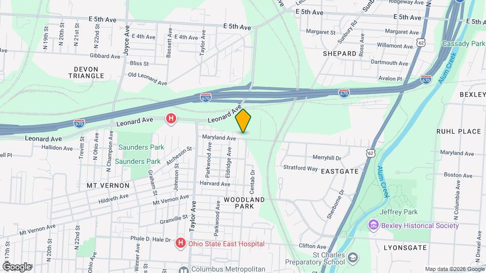 The Reserve at Maryland Avenue Mapa y Detalles de la Ubicación