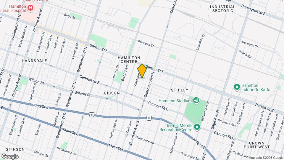53 1/2 Kinrade Ave Map and Location Details