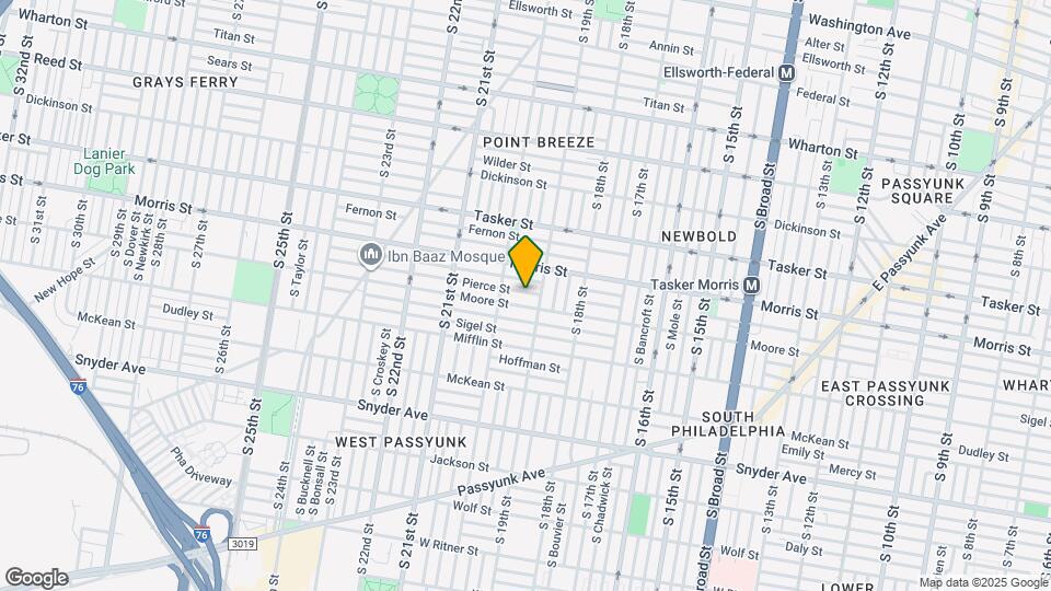 1918 Pierce St Map and Location Details