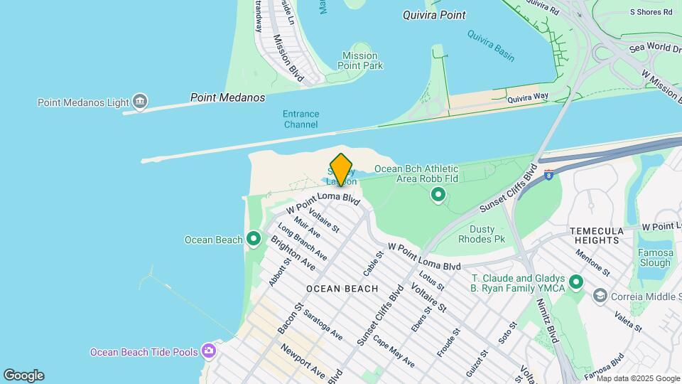 5082 W Point Loma Blvd Mapa y Detalles de la Ubicación