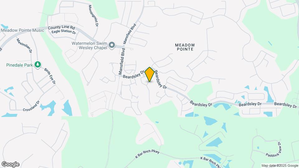 1244 Standridge Dr Map and Location Details