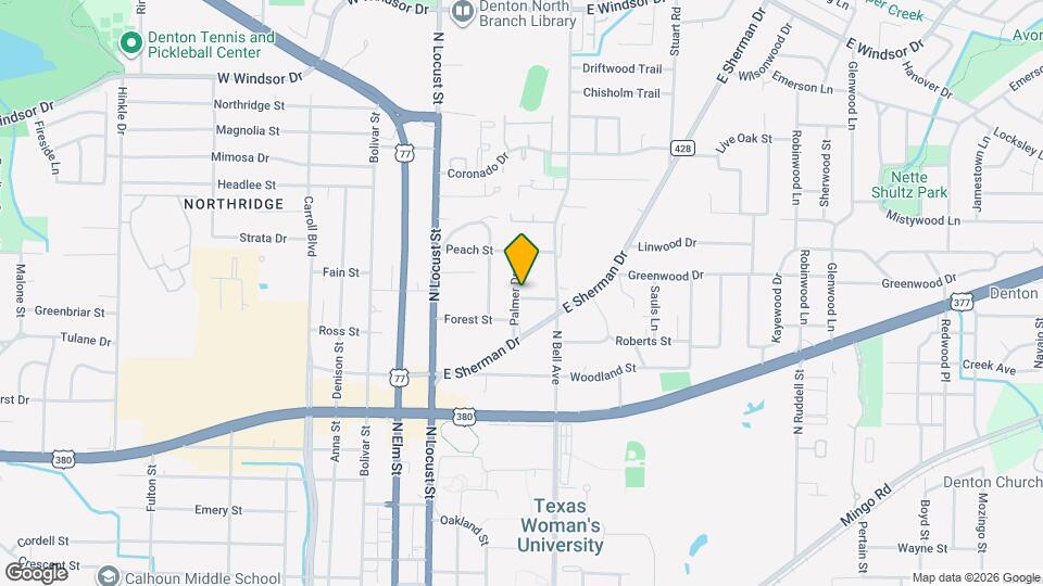 2216 Palmer Dr Map and Location Details