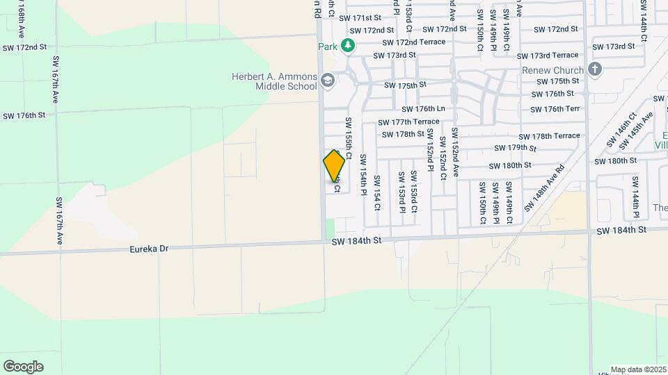 18102 SW 156th Ct Map and Location Details