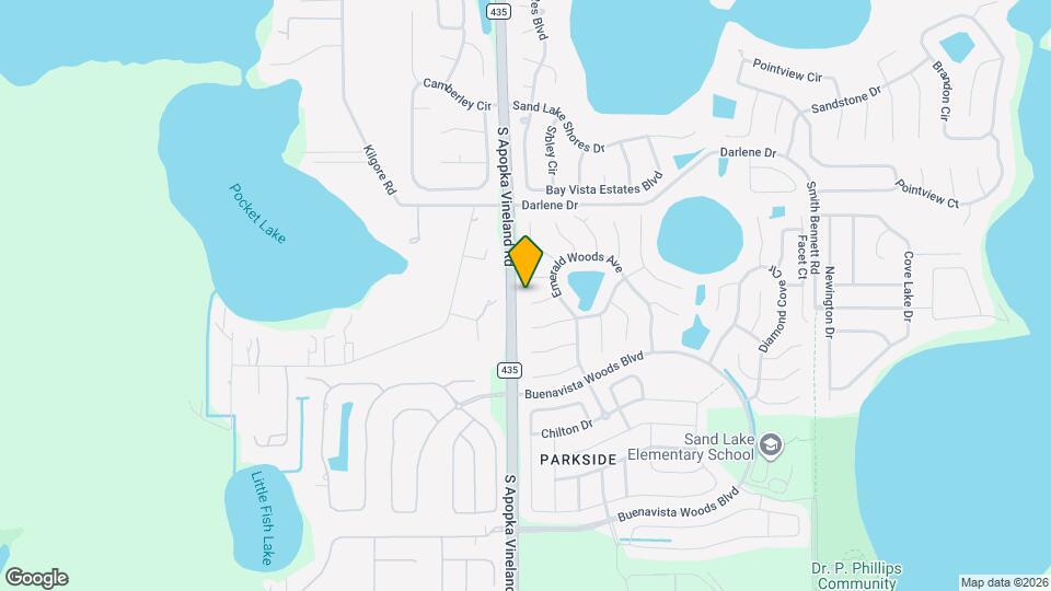 8631 Terrace Pines Ct Map and Location Details