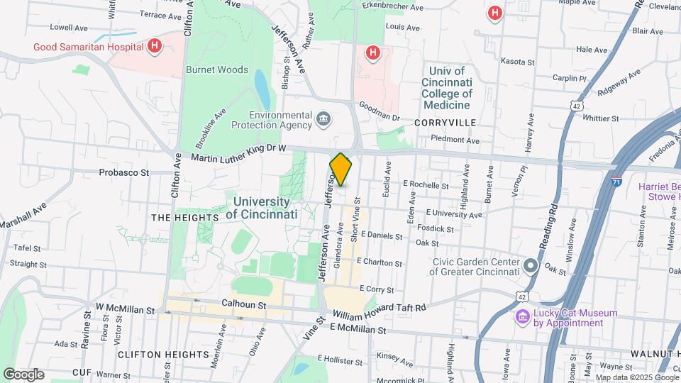 2917 Glendora Ave Mapa y Detalles de la Ubicación