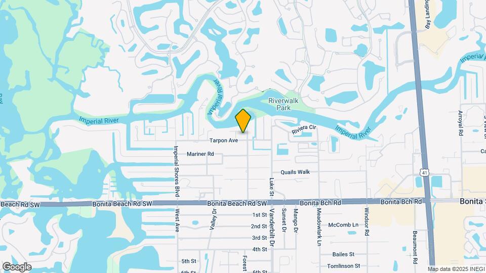 4150 Tarpon Ave Map and Location Details