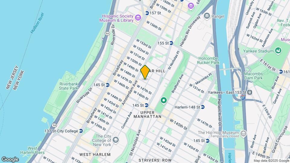 453 W 148th St Map and Location Details
