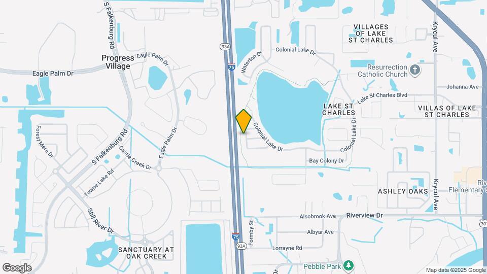 7029 Colony Pointe Dr Map and Location Details