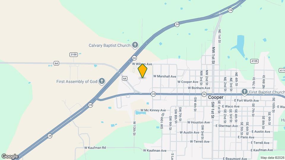 Cooper Apartments Map and Location Details