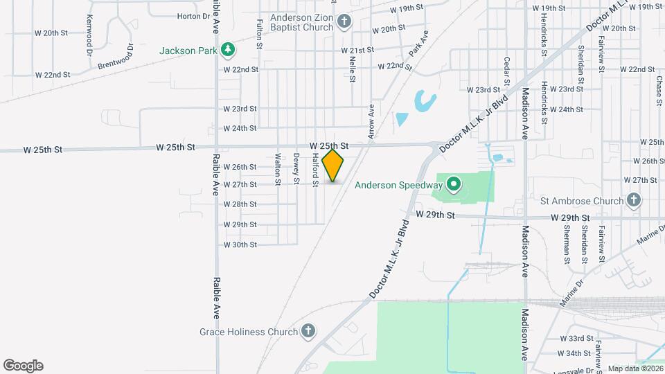 1807 W 27th St Map and Location Details