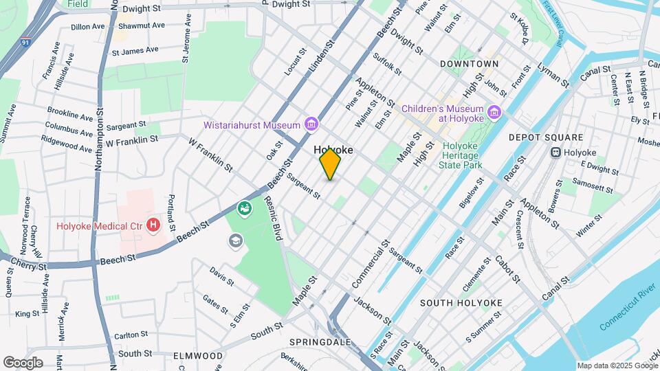 Holyoke Portfolio Map and Location Details