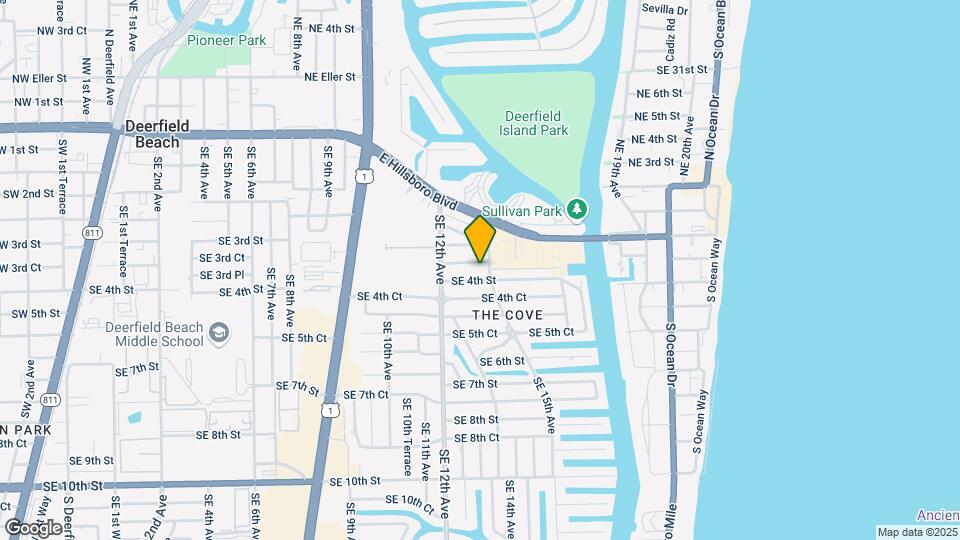 1420 SE 3rd Ct Map and Location Details