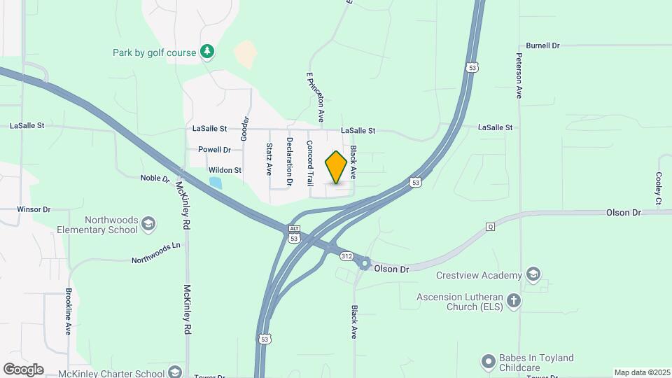 1924 Providence Ct Mapa y Detalles de la Ubicación