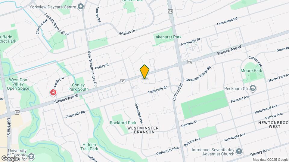 1131 Steeles Ave W Map and Location Details