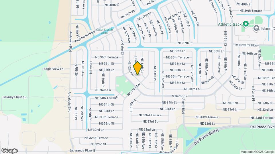 3413 NE 12th Ave Map and Location Details