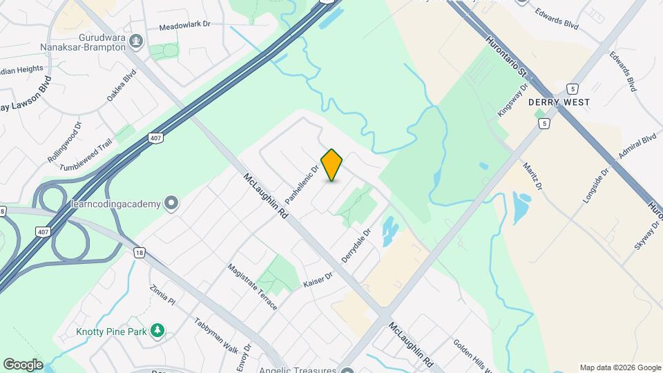 427 Comiskey Crescent Map and Location Details