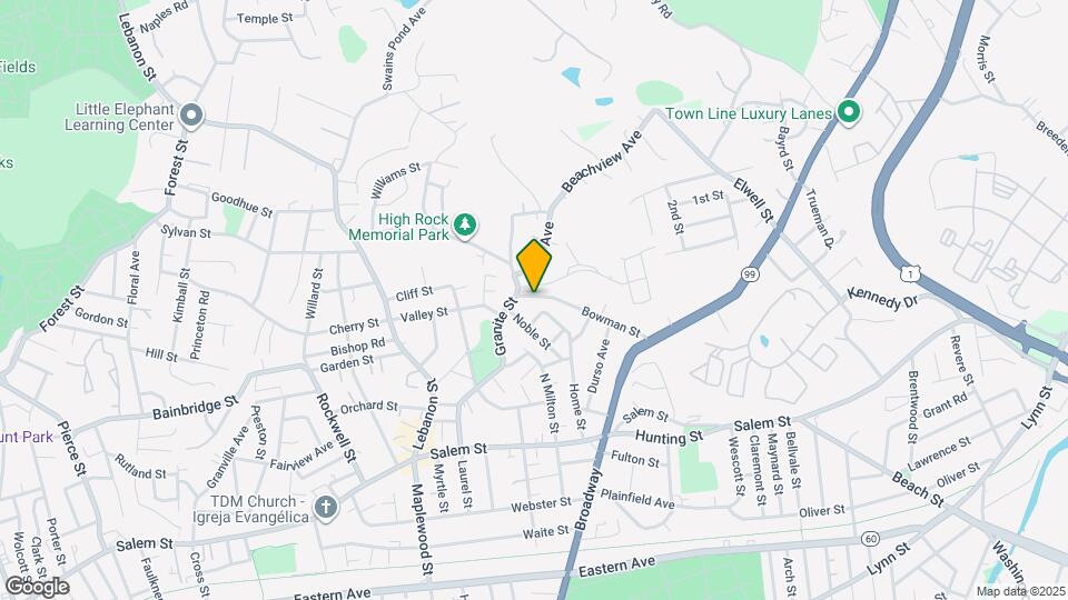 15 Bowman St, Unit #1 Map and Location Details