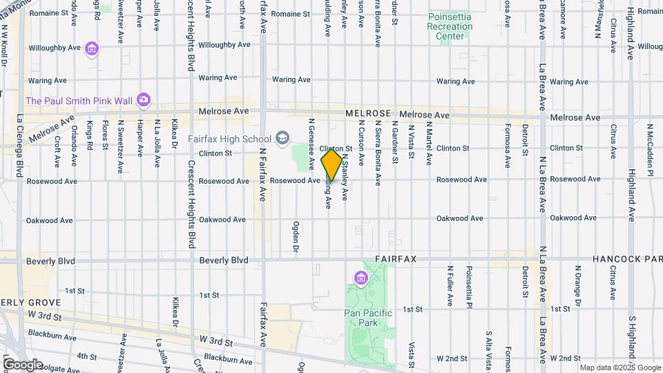 458 N Spaulding Ave Map and Location Details