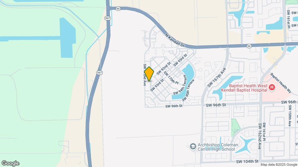 9242 SW 171st Ct Map and Location Details