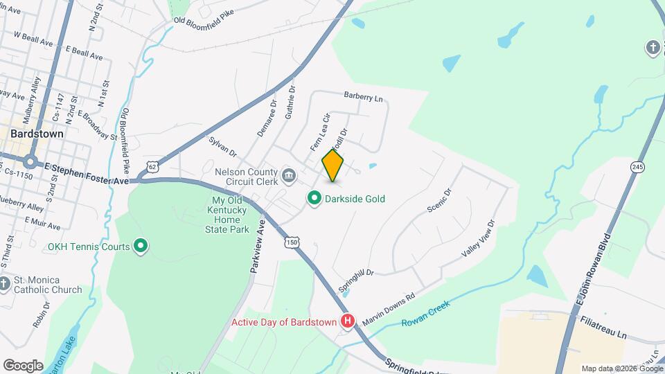 205 Honeysuckle Ln Map and Location Details