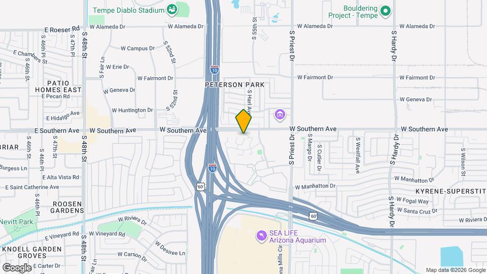 1688 W Village Way Map and Location Details