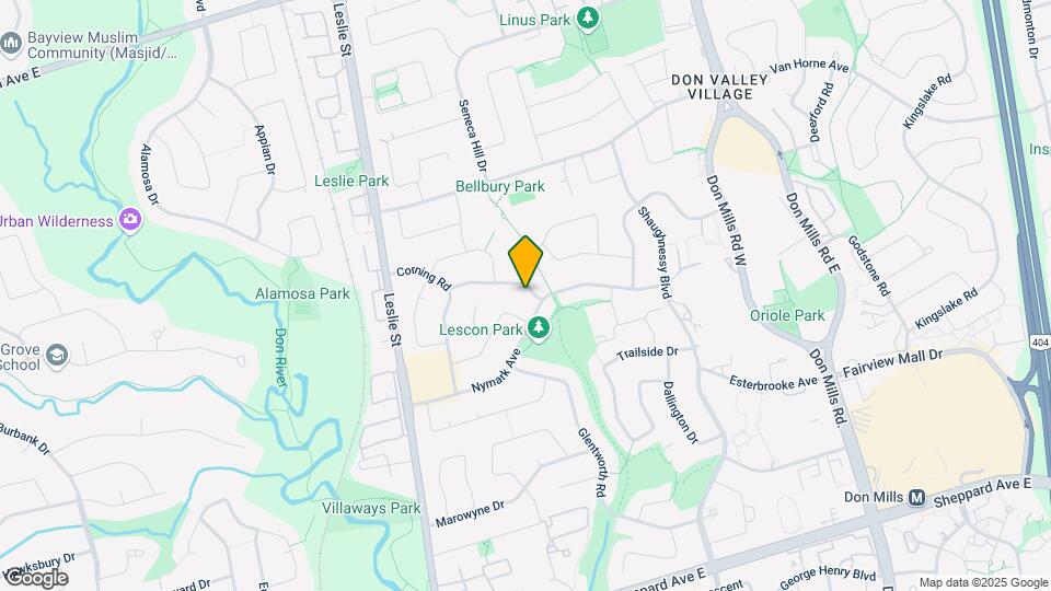 6 Bellbury Crescent Map and Location Details