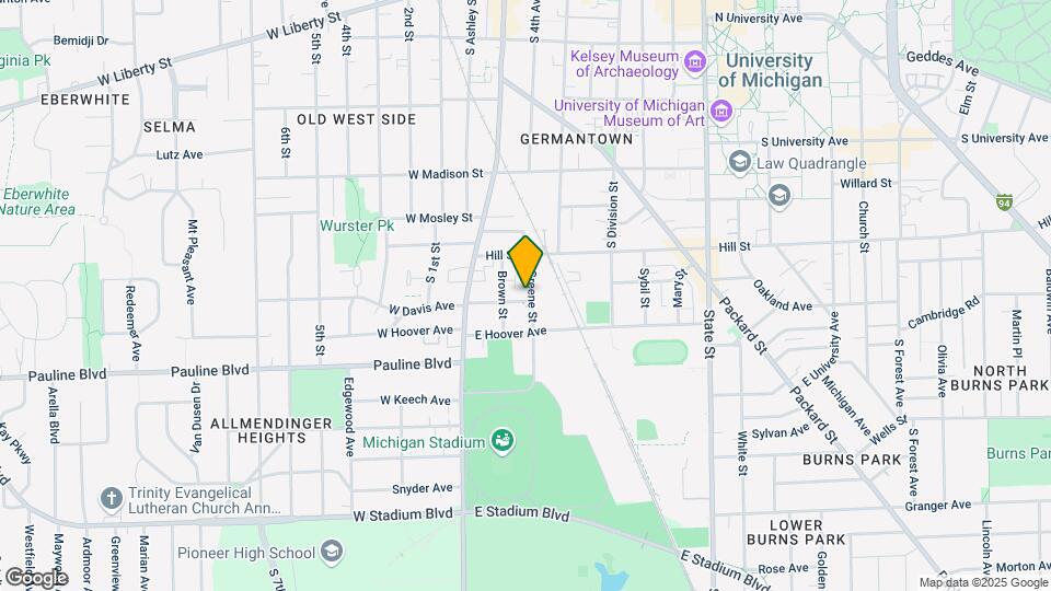 211 E Davis Ave Map and Location Details
