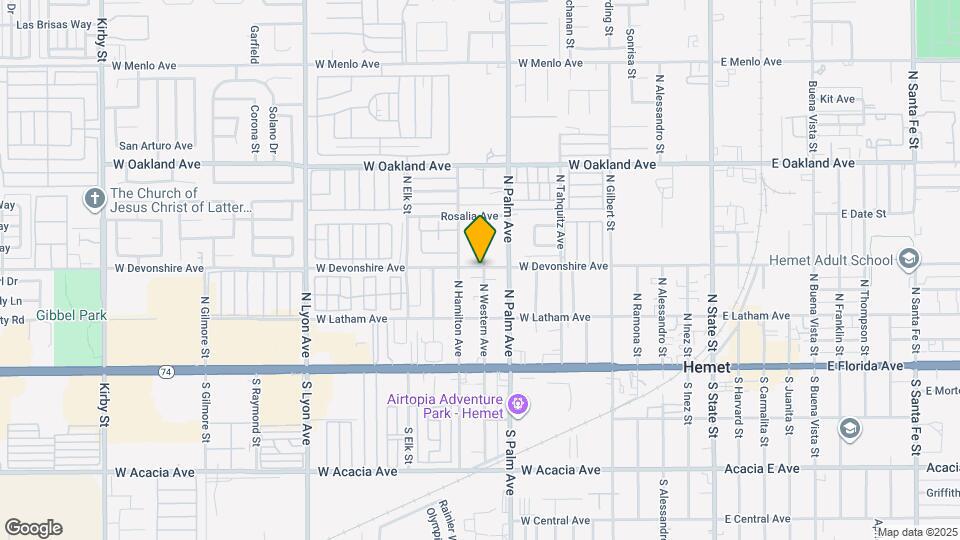 1001 W Devonshire Ave Mapa y Detalles de la Ubicación