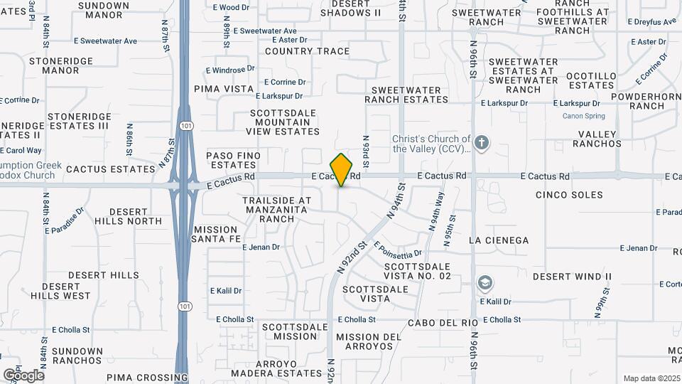 9205 E Laurel Ln Map and Location Details