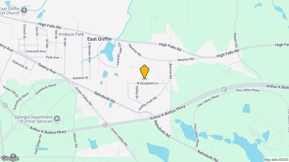 420 N Elizabeth Ln Map and Location Details