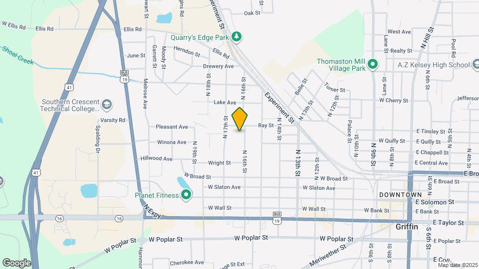 363 N 16th St Map and Location Details