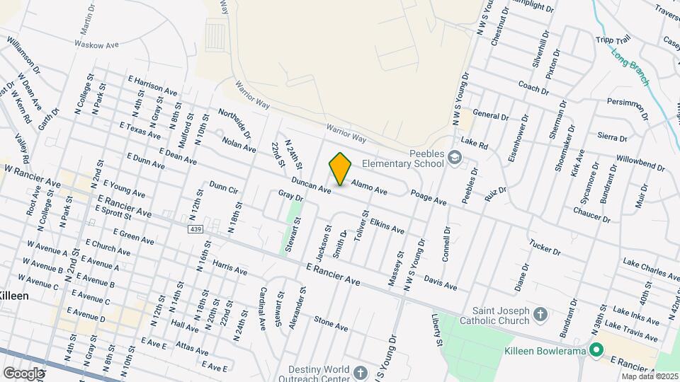 1603 Duncan Ave Mapa y Detalles de la Ubicación
